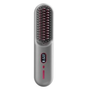 Wireless Hot Air Hair Dryer Brush With BLDC Motor And Negative Ions Type-C