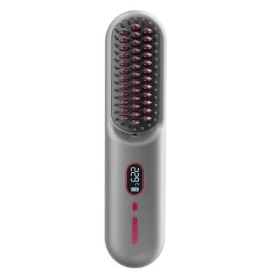 Séchoir à cheveux sans fil à air chaud, brosse à cheveux avec moteur BLDC et ions négatifs personnalisable