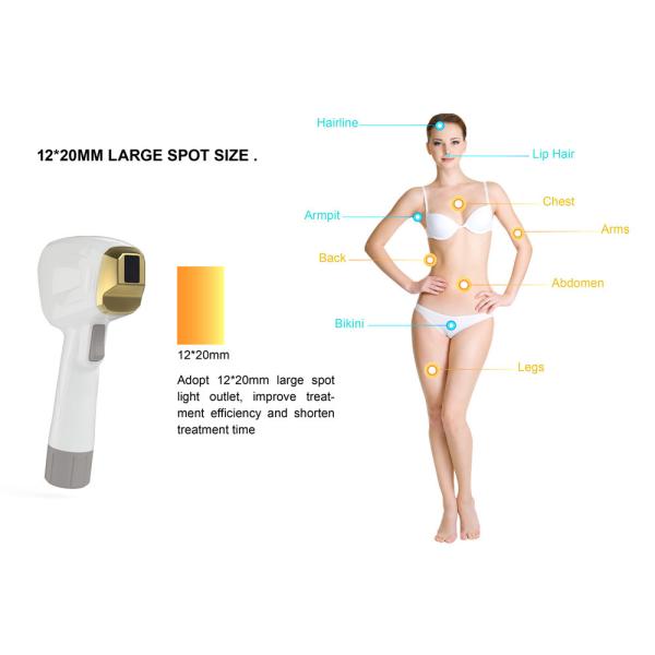 755 808 1064 машин удаления волос лазера диода