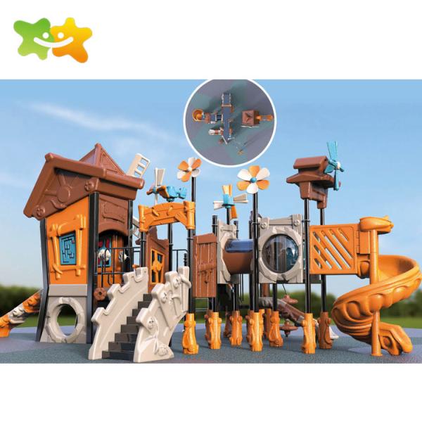 Children Outdoor Playground Amusement Park Plastic Slide Play Equipment