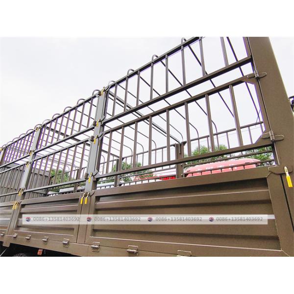 Camión Shacman 6x4 para transporte de carga pesada con barandas, volquete y camión de carga con barandas altas