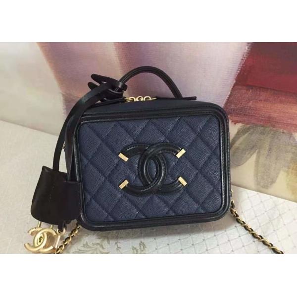 Caviar Skin Womens Luxury Handbag , 17cm Cowhide Shoulder Bag