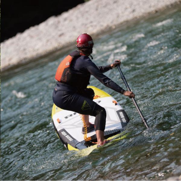 Yellow 18 PSI 289*84*15cm Racing Stand Up Paddle Board