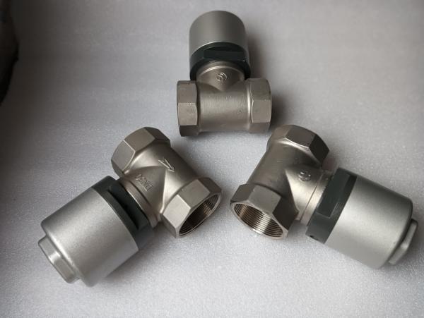 Stainless Steel Pneumatic Automatic Drain Valve Long Lasting Pneumatic Shut Off Valve