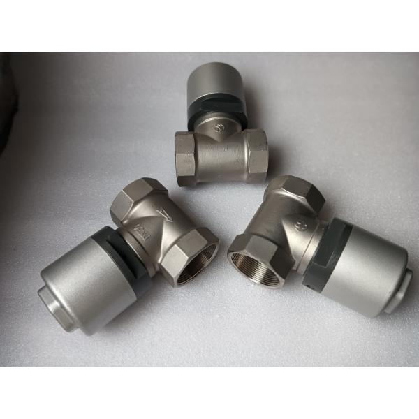 Válvula de drenaje automático neumática para camión de saneamiento, fácil instalación, protección contra la corrosión