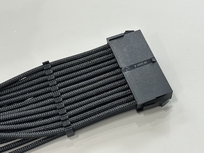 24Pin ATX Power Cable Connector Extension – Braided Wire Harness for Modular PSU / Motherboard