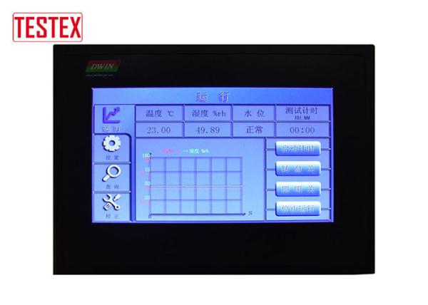 Stainless Steel Chamber Fabric Testing Equipment Touch Panel Water Vapour Permeability Tester