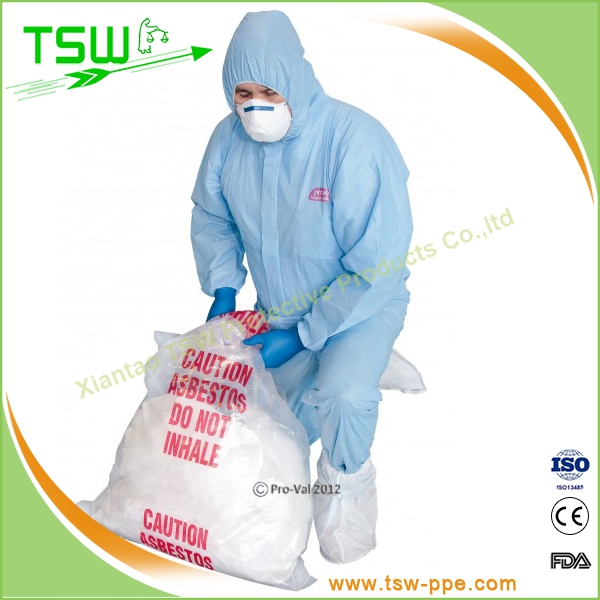 Multicolor 35gsm 75gsm NonWoven Disposable Coverall