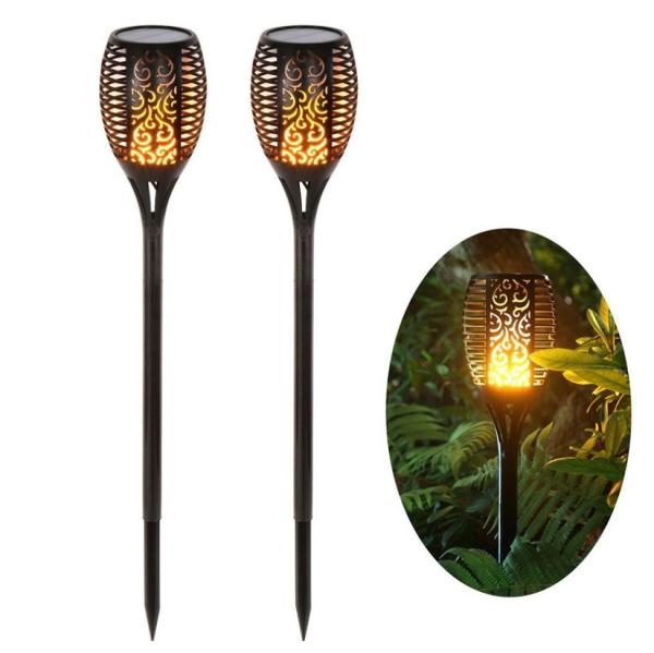 New Solar Lights 96led Flame Fire Torch Torch Light Outdoor Garden Grass Light Landscape Lawn Light
