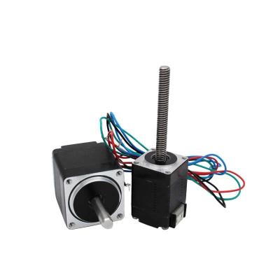 Fase híbrida do parafuso movimentador 2 de motor deslizante do Nema 11 1,8 graus que guardam o torque 0.04n.M