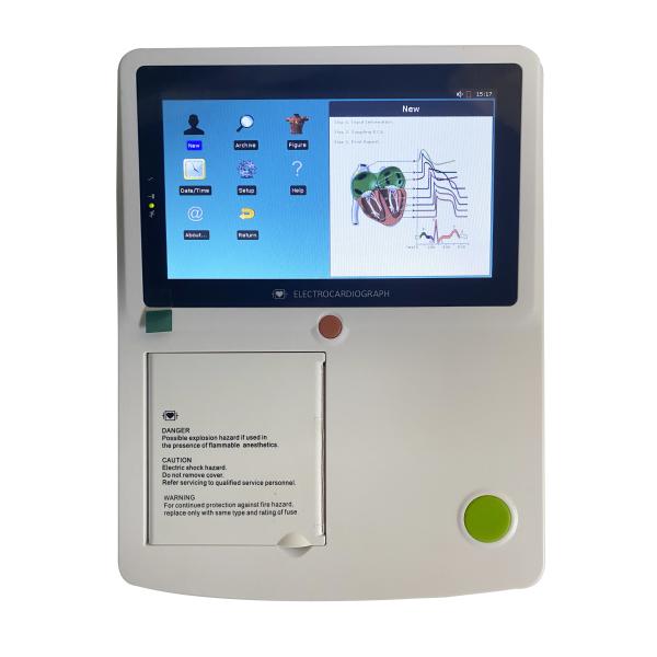 Écran tactile de 7 pouces appareil d' électrocardiogramme de l' hôpital