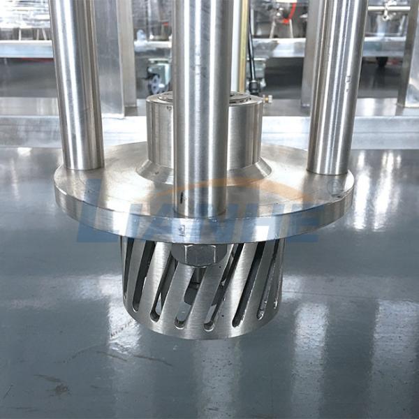 Máquina de levantamento pneumática durável do misturador do sabão, equipamento de fabricação da loção 4KW