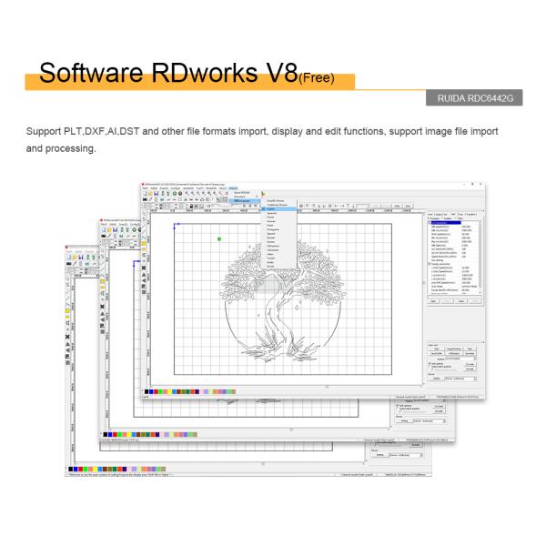 Ruida RDC6442G Laser Controller For CO2 Cutting And Engraving Machine