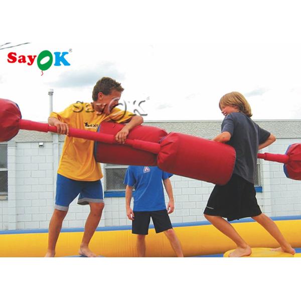 Раздувная воюя игра раздувного гладиатора арены детей арены двойная шить раздувная воюя бясь на поединке