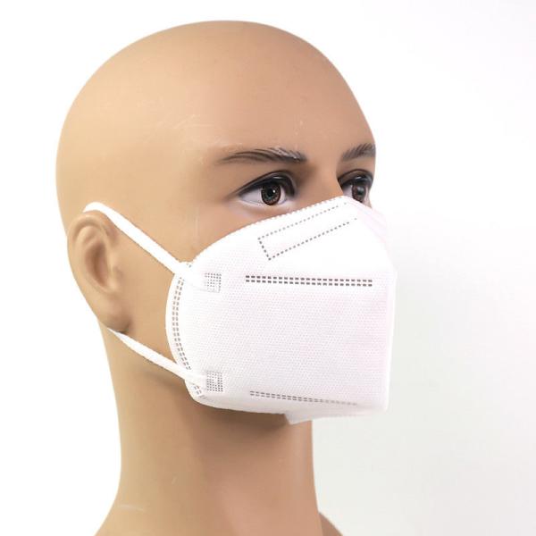 Meltblown KN95 Folding Half Face 4 Ply Mask For Self 5 Years Expiry Date CE FDA WHITE LIST