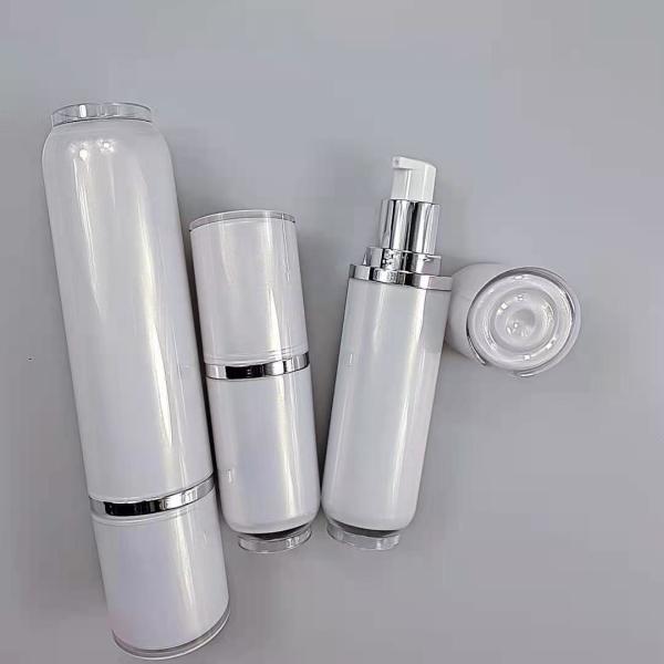 Round Acrylic Jar 30g 50g for Lotion Packaging Sealing Type Screw Cap