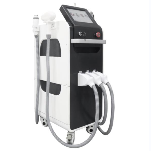 3 IN 1 IPL RF Diode Laser Hair Removal Pigment Tattoo Removal And Face Lift  Beauty Machine