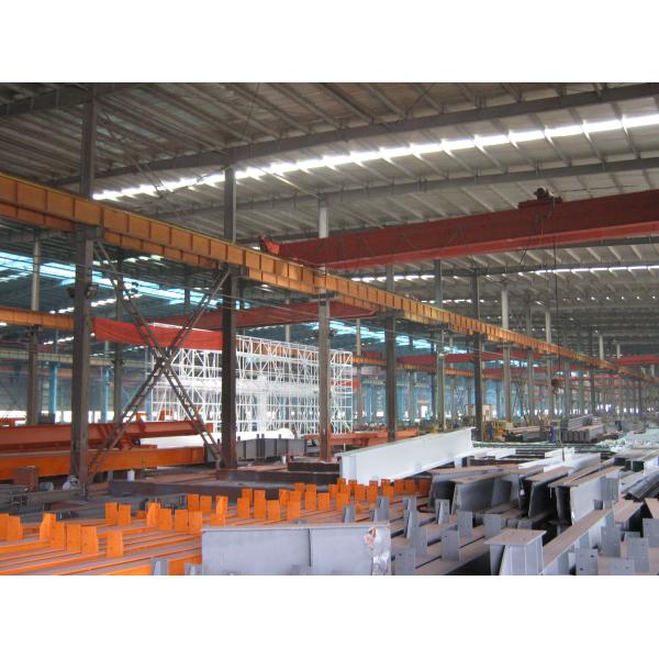 Полуфабрикат промышленные стальные здания, здания одиночной пяди стальные структурные для склада