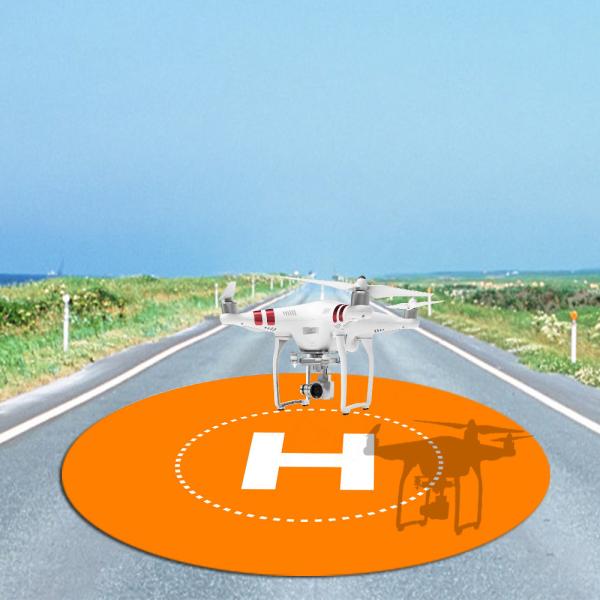 El cojín de aterrizaje portátil circular del abejón acobardó el delantal aéreo del cojín del despegue del vehículo