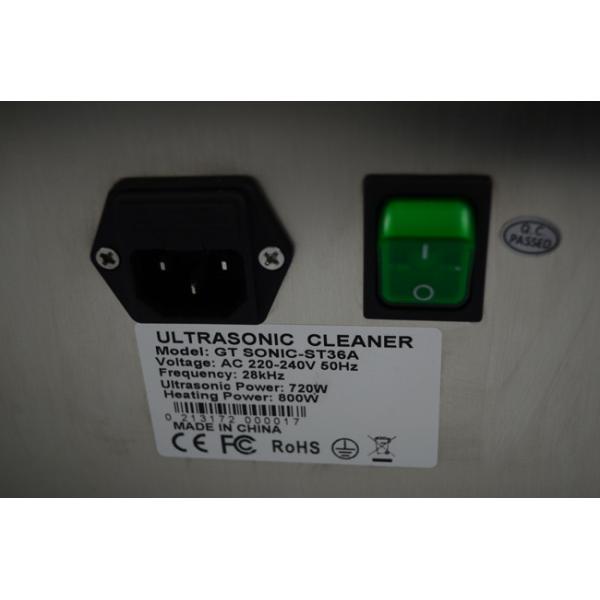 décapant ultrasonique de la grande capacité 36L, machine à laver ultrasonique avec l'approbation de RoHS de la CE