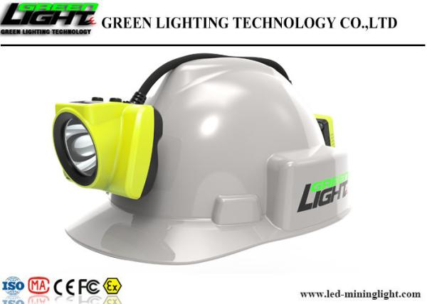 Semi Corded LED Miners Cap Lamp High Brightness GLS-6 With LED Screen Display