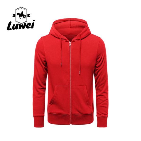 Необычный на заказ длинный рукав 85% бамвольная трикотажный кардиган хлопчатобумажный пуловер простой цип до мужской мешковатый свитер с капюшоном