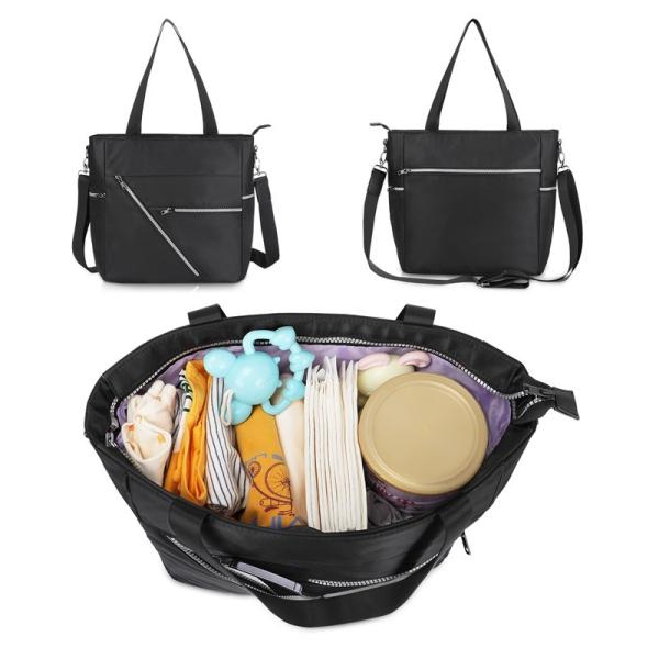 Nylon Baby Weekender Diaper Bag Backpack And Tote Insulated Large 11X5X11