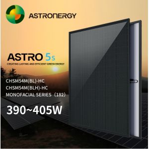 Астронергия 5S CHSM54M(BL) -HC Солнечный модуль Эф. 20,7% 390w 395w 400w 405w Домашние солнечные панели