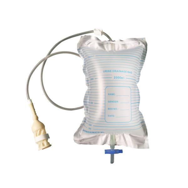 Мягкий долговечный мужской латексный наружный катетер, практичный одноразовый мочевой катетер