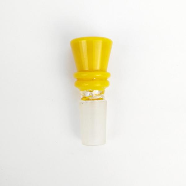 Hand Blown Glass Bong Bowl Herb Slides Funnel Bowl Pieces Multi Design