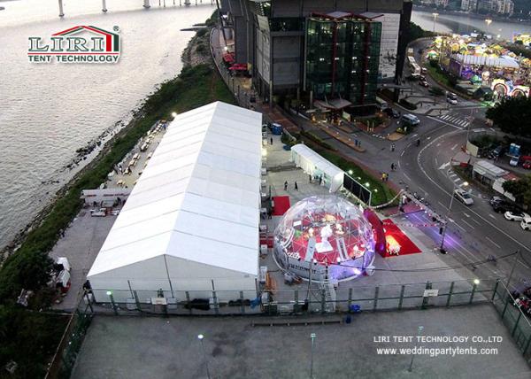 Aluminum White Event Party Ceremony Luxury Wedding Tents For 1000 People