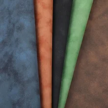 Tissu en faux cuir imprimé sur mesure Flexibilité Résistance aux déchirures R