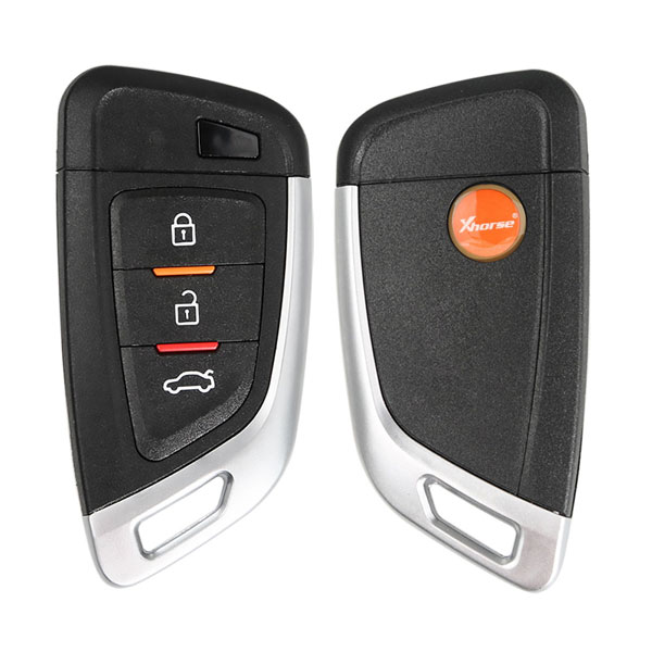 Xhorse Smart Remote Key 3 Buttons Universal Compatibility Original Size Car Key for Multiple Vehicle Models