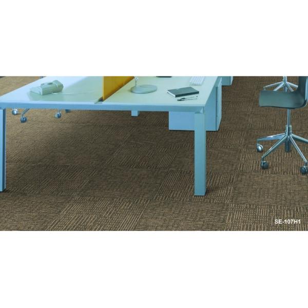 Multi level loop Nylon striped office carpet tile, nylon carpet tiles