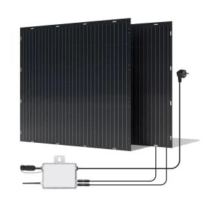 Plug Play Portable Balcony Solar System Monocrystalline Silicon Type
