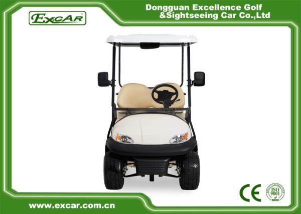 O branco usou carrinhos de golfe bondes com CE Trojan da bateria aprovou 4 Seater 275A