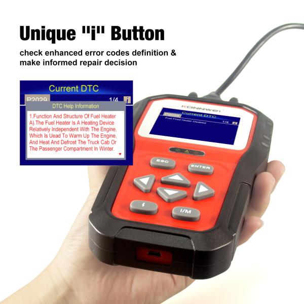 Lecteur de code de scanner de la voiture Obd2 d'Ancel AD530 avec la suggestion de réparation
