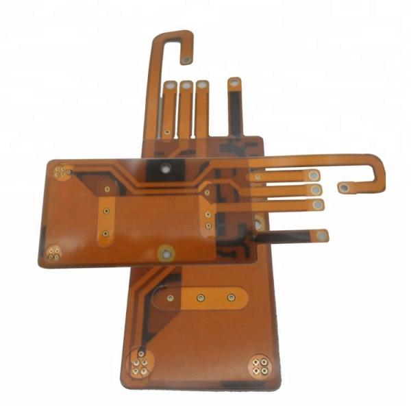 0.15mm Thickness Flex Printed Circuit Board Immersion Gold Polyimide Flex Pcb