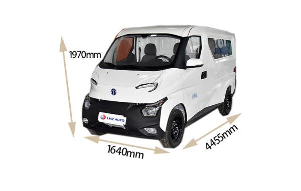 Feidi Q2 Q2V Electric Mini Trucks and Vans with Manual Exterior Rearview Mirror Adjustment