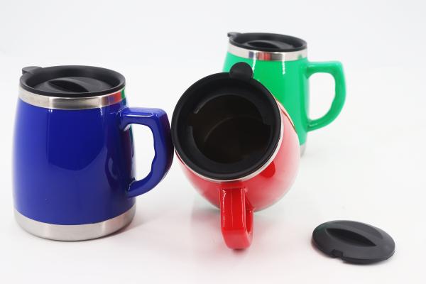 Colorful Stainless Steel Insulated Mug , Custom Stainless Steel Water Cup Coffee Mug