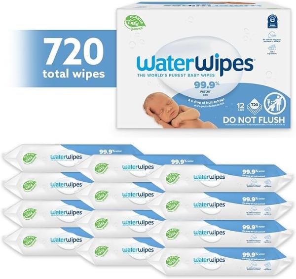 Disposable Wet Wipes For Baby Hands And Mouth , 80 Pumps Nonwoven Wet Wipes Enlarged And Thickened