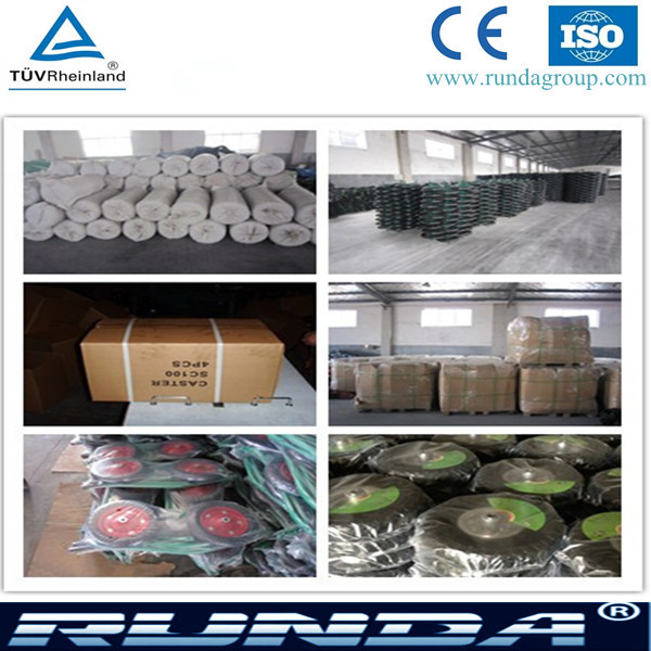 75mm Hub Length Pneumatic Wagon Wheels PP RIM Bush Bearing Straight Valves