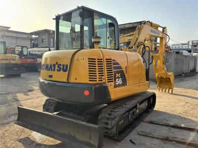 PC56-7 Second Hand Komatsu Excavators 5.5 Ton Used Mini Digger
