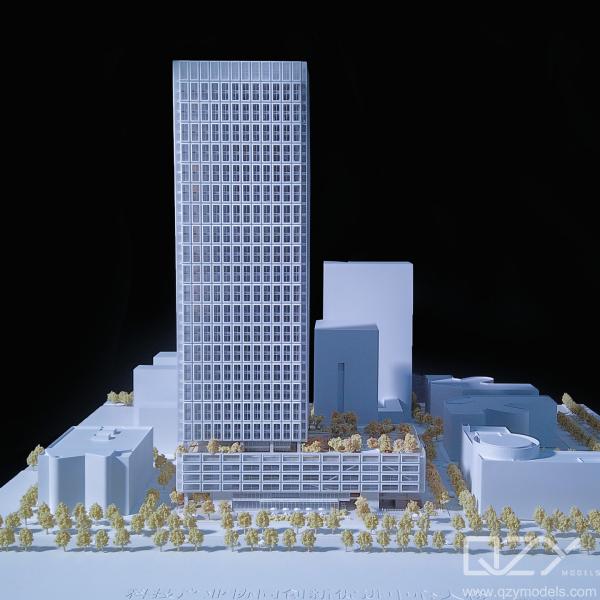 HSA 1/500 Maquetas Arquitectura Edificios modelo a gran escala Sede de tecnología de Yibo