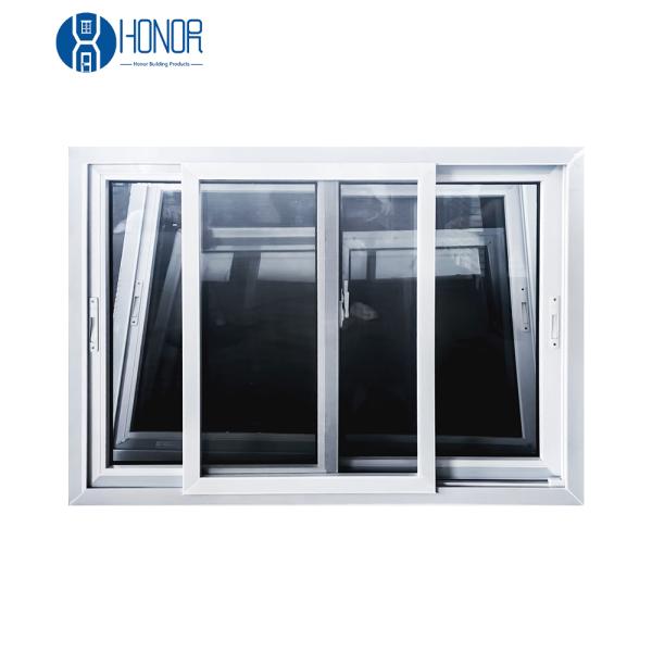 Ventanas de PVC de diseño moderno con ventana corredera