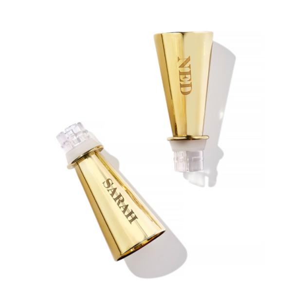 Prosecco Champagne Wine Stopper And Pourer Gold Plating Wine Bottle Sipper