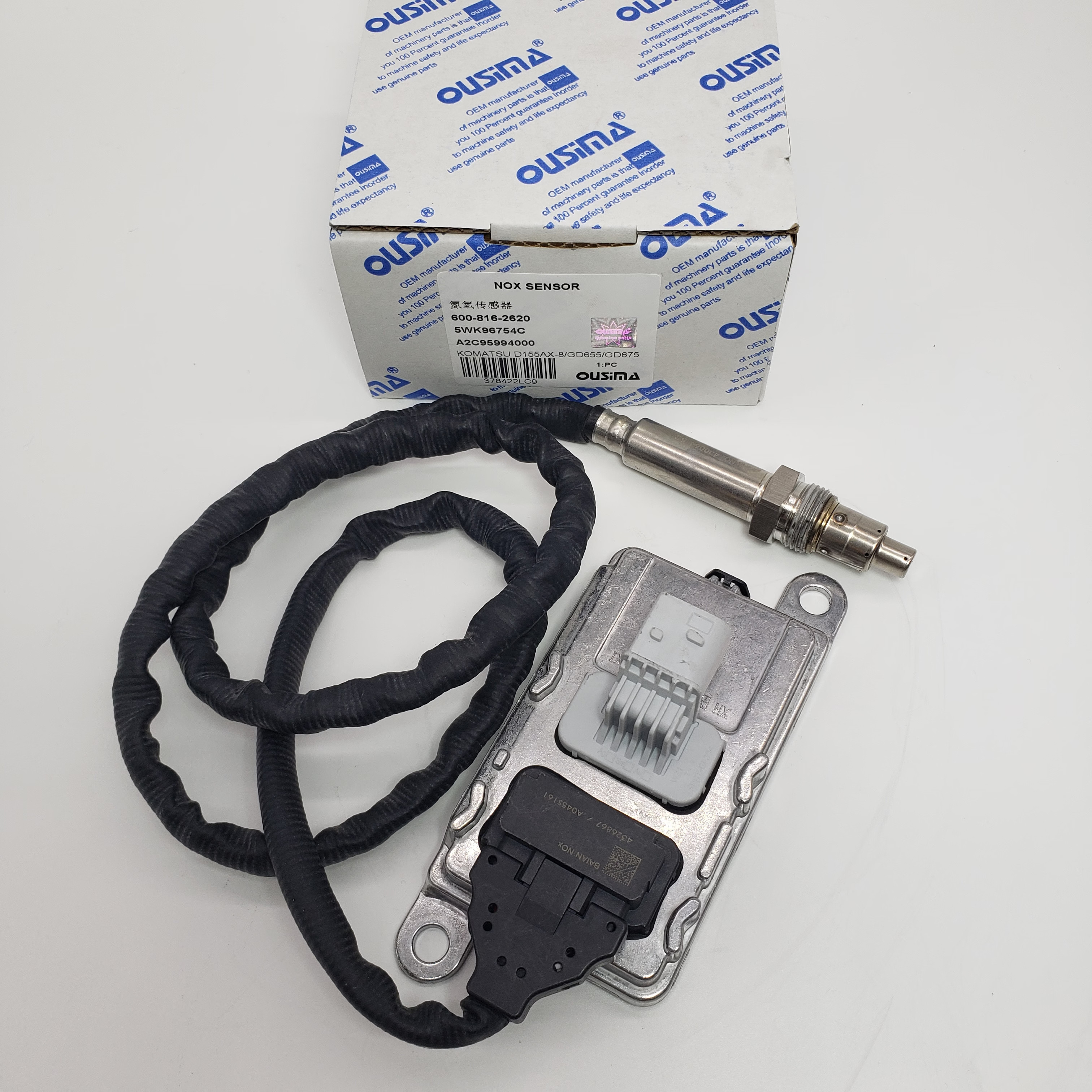 Датчик 600-816-2620 5WK96754C A2C95994000 окиси азота Nox для KOMATSU D155AX-8 GD655 GD675