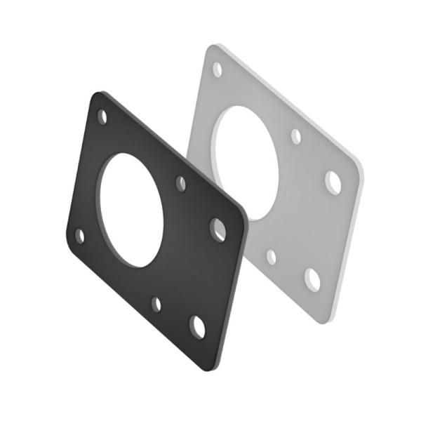 Thick 2.5mm 3D Printer Accessories 42mm X 60mm Stepper Motor Bracket