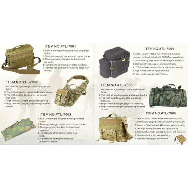Nylon Tactical Tool Bag Backpacks , Custom Army Tool Bag Waterproof
