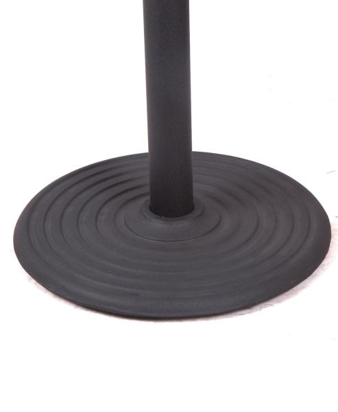 Hospitality Round Cast Iron Bistro Table base Dining Table leg Black Powder Coating